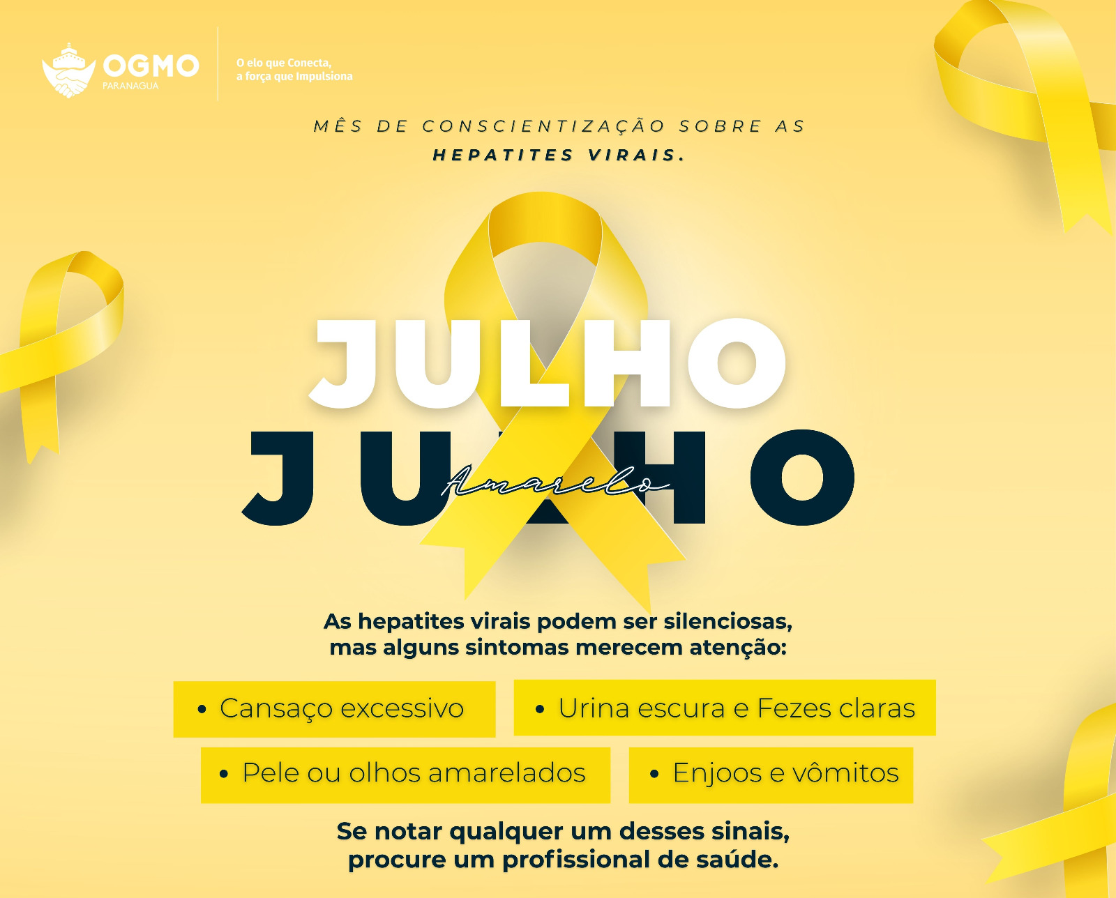 Julho amarelo!